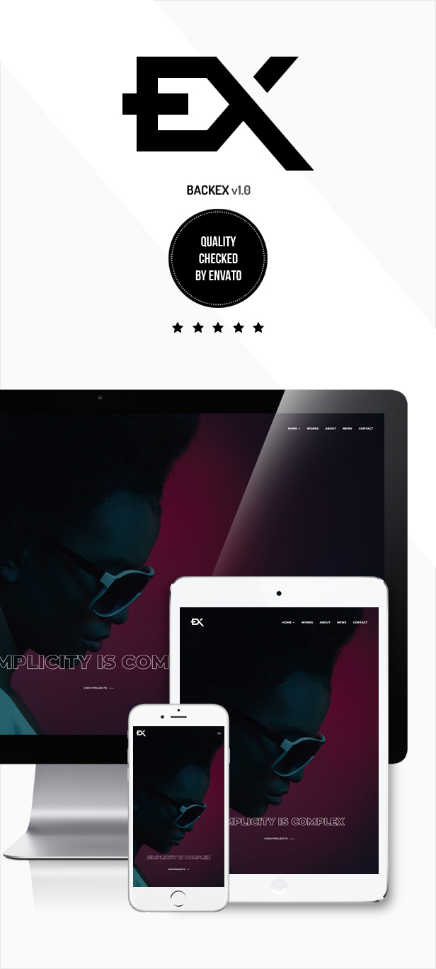Backex - Photography Portfolio Template